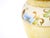 Glass Mid-Century Modern Italian Venetian Art Glass Gilt & Painted Tableware Vase For Sale - Image 7 of 12