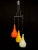 Mid-Century Modern Mid-Century Modern Italian Pendant with Glass Shades from Stilux Milano, 1960s For Sale - Image 3 of 11