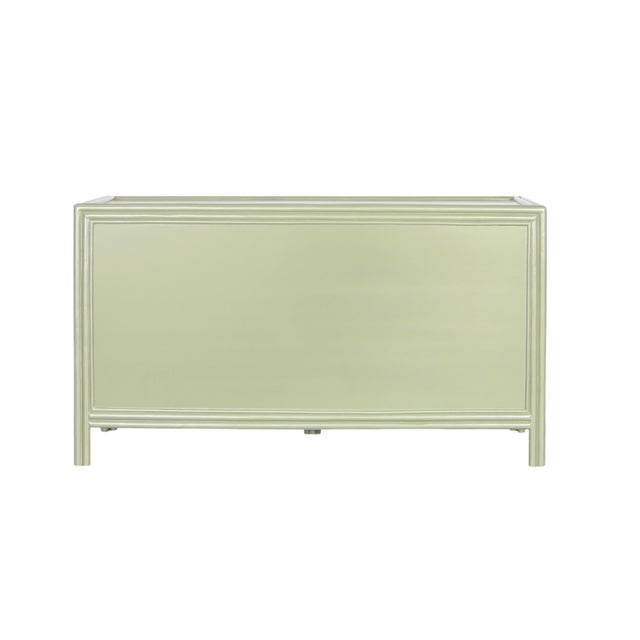 Light Green Bermuda Eight-Drawer Dresser - Celery Green For Sale - Image 8 of 9