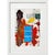 Wood Set of 6 – The Physics Series No. 1 - Original Abstract Acrylic Paintings by Diane Grant For Sale - Image 7 of 11