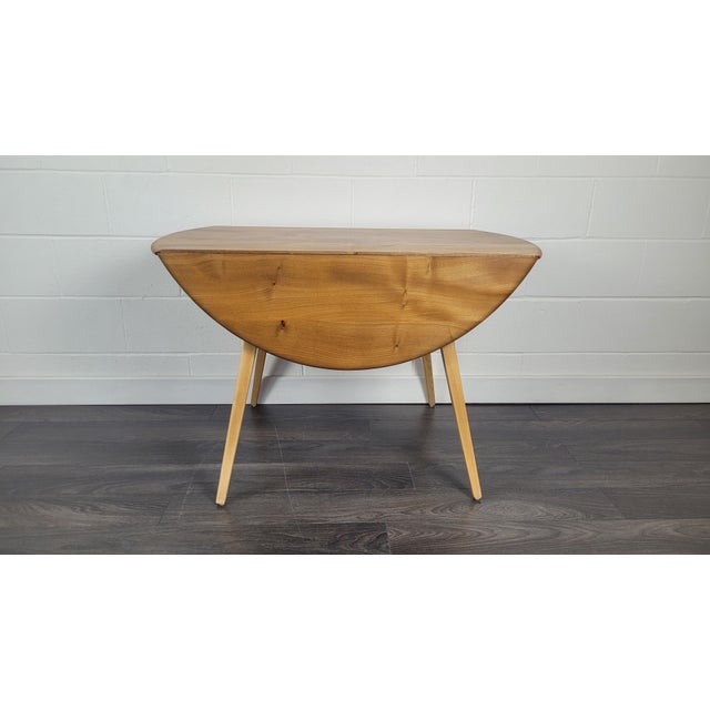Drop Leaf Dining Table by Lucian Ercolani for Ercol, 1970s For Sale - Image 9 of 12