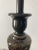 Hollywood Regency Late 20th Century Metal Lamp With Marble Motif For Sale - Image 3 of 10