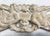 MId Century Chalkware, Baroque Over Door Pediment, Putti-Cherubs, Trumpets, Gargoyle Face 21.5" Wide For Sale - Image 13 of 18