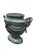 Neoclassical Classical Style Cast Iron Garden Urn With Ram's Head Handles For Sale - Image 4 of 11