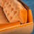 Mid-20th Century MCM Adrian Pearsall Style Gondola Sofa Orange Velveteen Fabric For Sale - Image 14 of 18