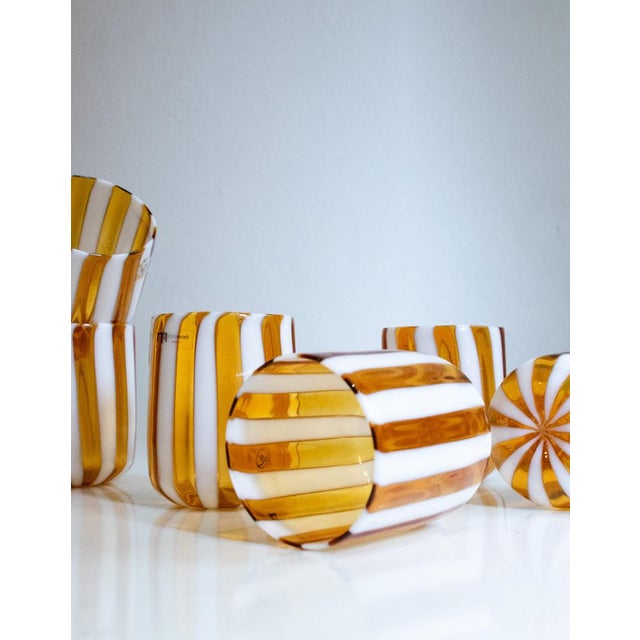 Scaramacai Drinking Glasses by Nicola Moretti, 2000s, Set of 7 For Sale - Image 18 of 18