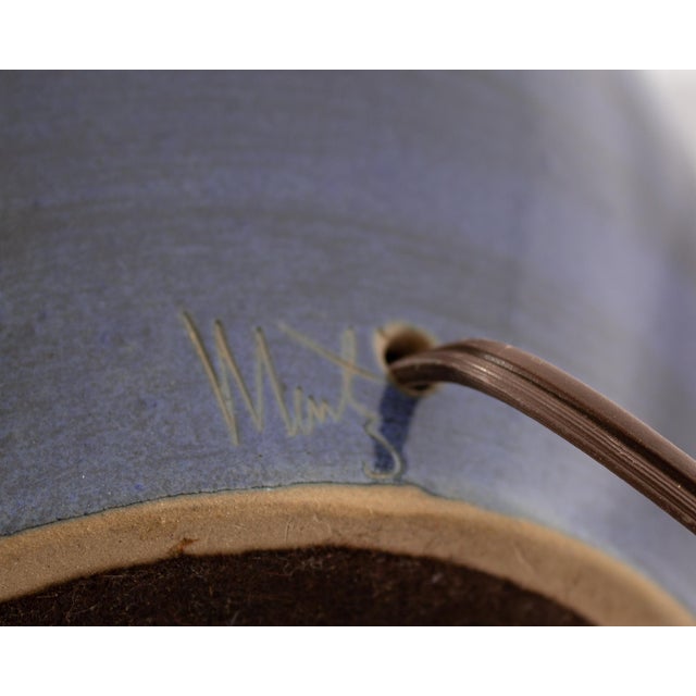 Blue Martz Marshall Studios Ceramic Table Lamp For Sale - Image 8 of 9