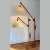 Scandinavian Teak Counter Balance Floor Lamp with Silk Shade For Sale - Image 9 of 10