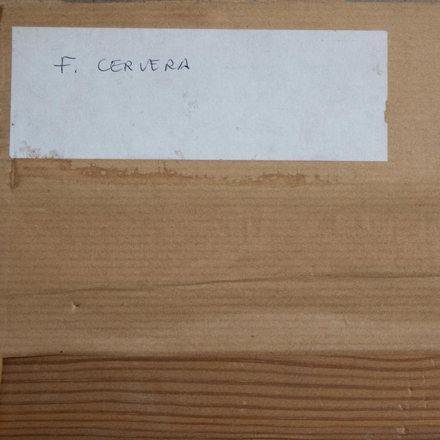 Blue Manuel Bea Cervera, 1980s, Mixed Media For Sale - Image 8 of 10