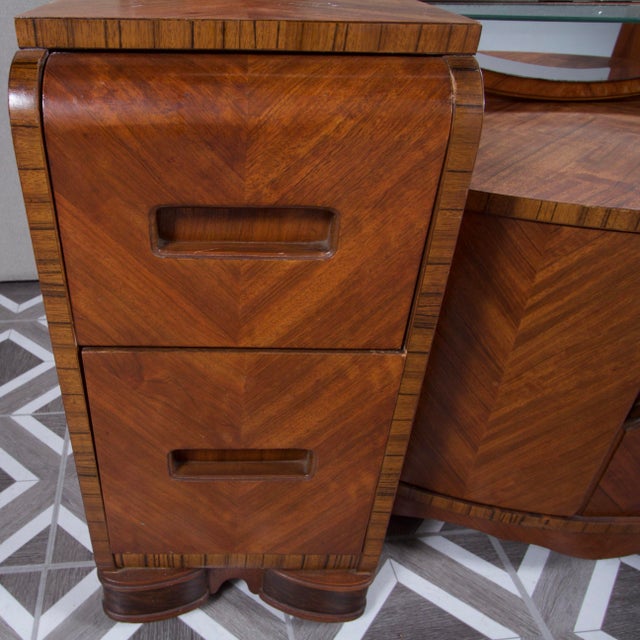 Art Deco Waterfall Vanity Chairish