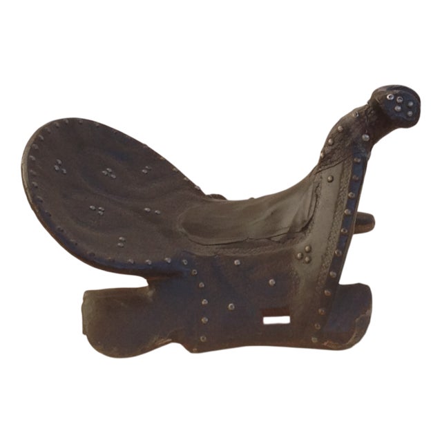 Antique Afghanistan Saddle, 1800s For Sale
