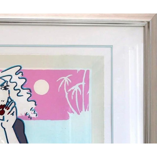 Large R. J. Hohimer Signed Limited Edition Serigraph Cup of Joe II Framed Pop Art For Sale In Portland, ME - Image 6 of 11