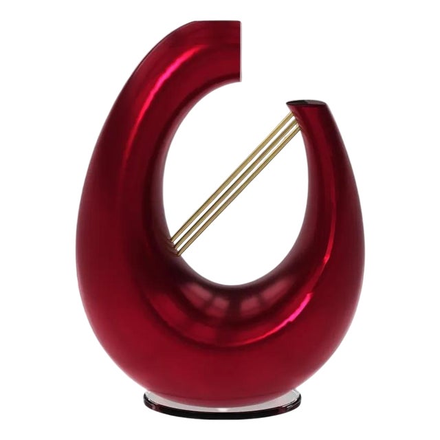 Ebe Umbrian Red Console Table from Eje-Design For Sale