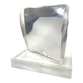 Vintage Acrylic Sculpture - Organic Modern Michael Wehstedt For Sale