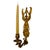 Antique French Bronze Wall Sconce, 1880s For Sale - Image 9 of 9
