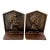 1920s Arts & Crafts Abraham Lincoln Bookends Antique Cast Iron - A Pair For Sale