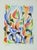 Françoise Galle, Plant Abstraction, Pastel Drawing For Sale - Image 6 of 6