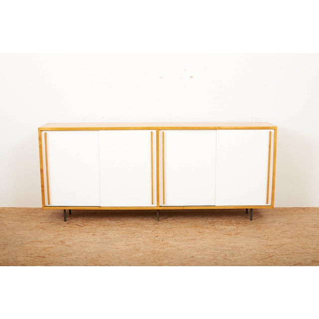 White Sideboard in Birch For Sale - Image 6 of 16