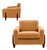 Pair of Brazilian Modern Armchairs in Rosewood and Caramel Mohair by Jean Gillon, 1960s - 1116 For Sale