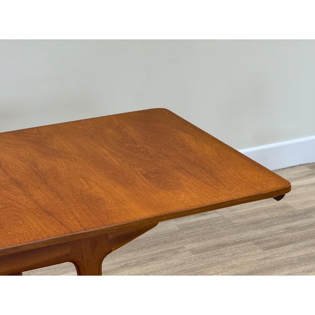 Mid-Century Modern Double Extending Dining Table from McIntosh, 1960s For Sale - Image 6 of 17