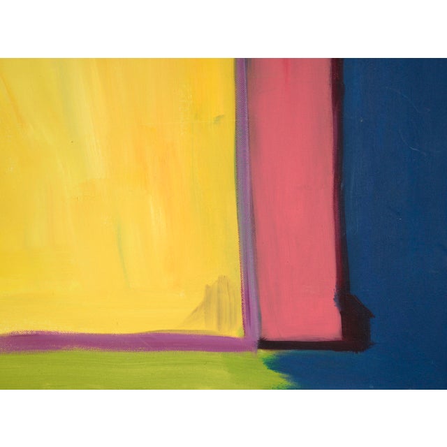 2000 - 2009 "Takla Bey's Garden in Alese" - Expressionist Landscape by Gloria Takla For Sale - Image 5 of 9