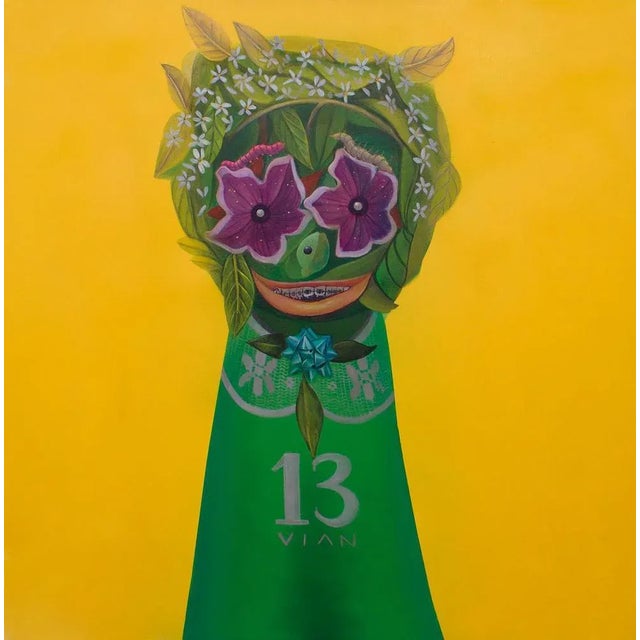 Natasha Lelenco, Anthropomorphic Figure, 2022, Mixed Media For Sale - Image 6 of 6