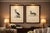 Antique Great Crested Grebe Bird Lithographs Set of 2, Podiceps - 1929 : This elegant pair of Scandinavian ornithological...