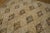 1930s Beige Cream Trellis-Lattice Folk Art Antique American Hooked Small Rug For Sale In New York - Image 6 of 15