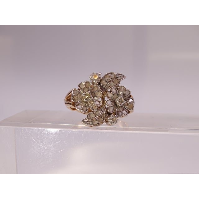 Art Nouveau 9 Karat Gold and Rock Crystal Ring, Spain, 1930s For Sale - Image 15 of 18