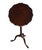 Vintage Antique Solid Mahogany Traditional Style 38" Round Pie-Crust Tilt-Top Accent Table For Sale In Kansas City - Image 6 of 8