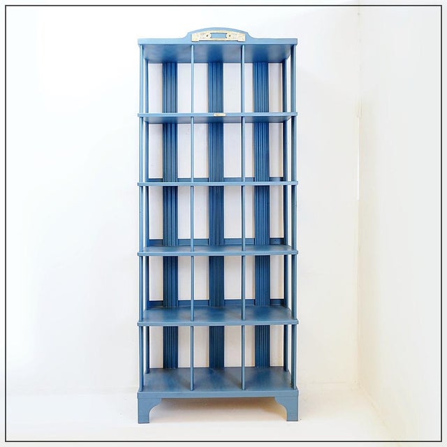 Painted Metal Shelf by Strafor For Sale - Image 17 of 17