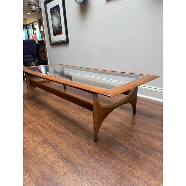 Mid-Century Modern 1960s Mid Century Modern Lane “ Silhouette” Coffee Table For Sale - Image 3 of 5
