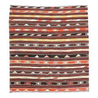 Vintage Turkish Kilim Rug For Sale