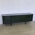 Green Lacquered Wood Sideboard with Metal Feet Frame & Smoked Glass Top, 1970s For Sale - Image 14 of 18