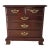 Vintage Thomasville 4 Drawers Nightstand /End Table For Sale