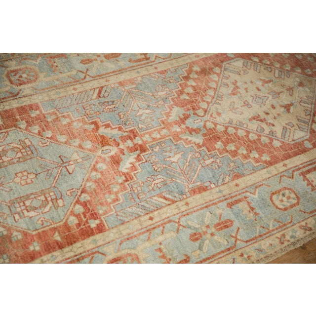 Vintage Distressed Heriz Rug Runner - 3'2" x 14'9" For Sale - Image 12 of 12