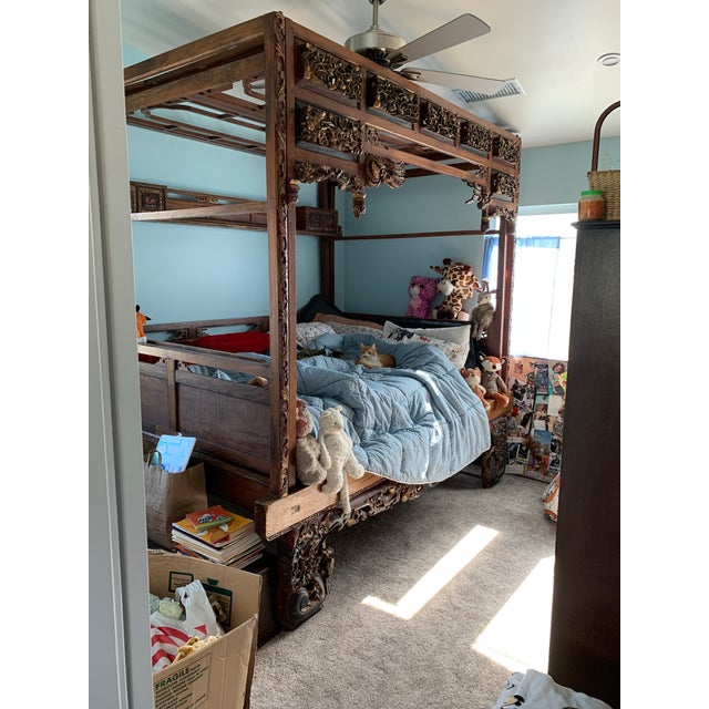 Late 18th-Early 19th Century Chinese Marriage Bed For Sale - Image 16 of 16