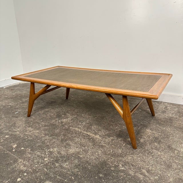 1950s Jack Van Der Molen Oak Coffee Table For Sale In Cleveland - Image 6 of 10