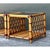 Vintage Trellis Rattan and Glass Side Tables - Pair For Sale In West Palm - Image 6 of 12