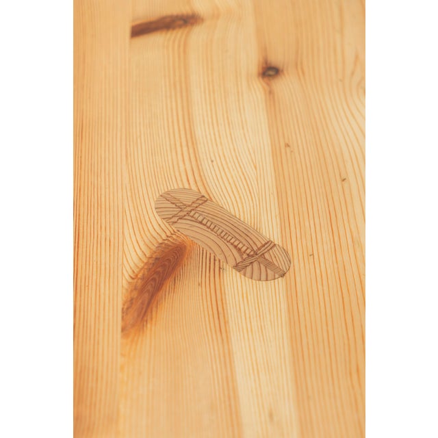 Vintage Dining Table by Roland Wilhelmsson, 1970s For Sale - Image 4 of 6