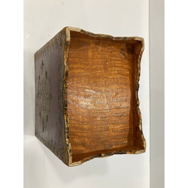 1950s 1950s Florentine Waste Basket For Sale - Image 5 of 6