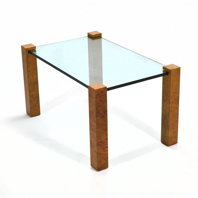 Mid 20th Century Milo Baughman Cube Leg Table by Thayer Coggin For Sale - Image 5 of 9