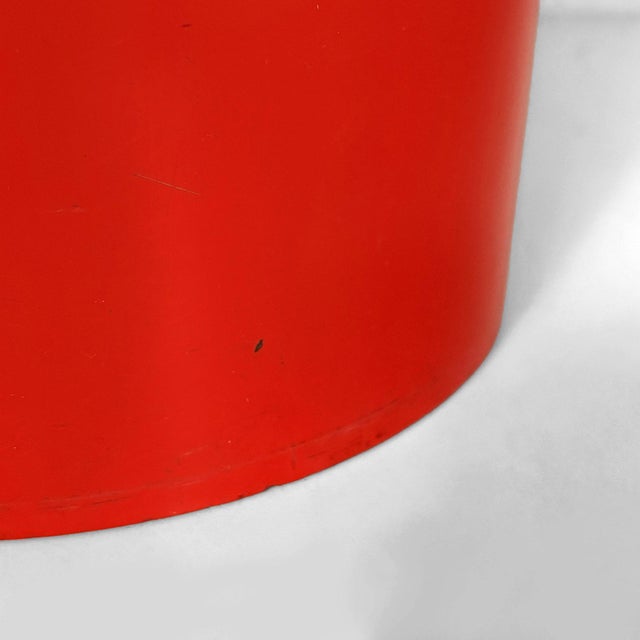 1970s Italian Wastepaper Basket Model 4670 by Gino Colombini for Kartell, 1970s For Sale - Image 5 of 9