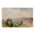 Early 20th Century Attributed to Frank Henry Mason British Landscape Original Watercolor Village Hills For Sale