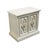 Unique Furniture Italian Mediterranean Style Hollywood Regency 26" Cabinet Nightstand 7117 - Dorado White Finish For Sale - Image 4 of 13