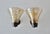 Late 20th Century Mauri Almari Style Champagne Glass Bronze Finish Tea Candle Wall Sconces-a Pair For Sale - Image 13 of 15