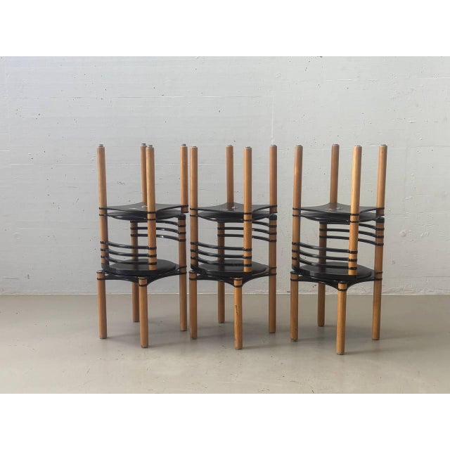 Model 6800 Stacking Chair by Kurt Thut for Dietiker, 1980s For Sale - Image 9 of 18