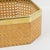 Christian Dior Home Lucite and Rattan Basket Bowl Centerpiece, Circa 1970 For Sale In Atlanta - Image 6 of 10