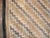 1925s Ivory Cream Zigzag Modern Antique American Hooked Rug Hand Knotted Pile Rug 4'5" X 6'4" Wool Carpet For Sale - Image 4 of 6