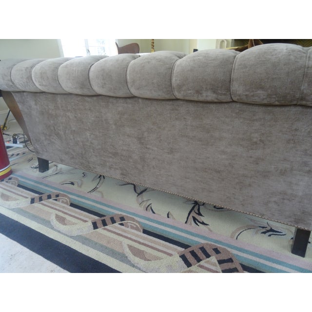 Wood Bespoke Sofa From Jj Custom For Sale - Image 7 of 11
